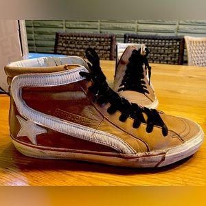 Amazing Golden Goose Slides! Like new, only worn one.